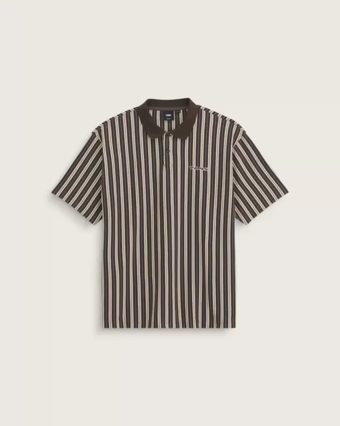 Layton-Streifen-Poloshirt