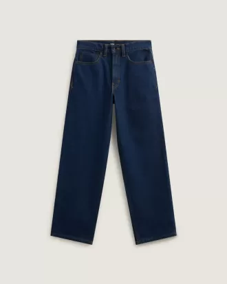 Lockere Jeanshose mit Karomuster für Kinder