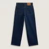 Lockere Jeanshose mit Karomuster für Kinder Lockere Jeanshose mit Karomuster für Kinder