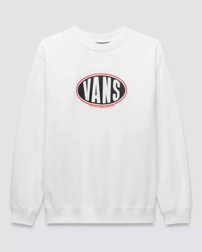Lockeres Sweatshirt mit Rundhalsausschnitt zum Aufsprühen Lockeres Sweatshirt mit Rundhalsausschnitt zum Aufsprühen