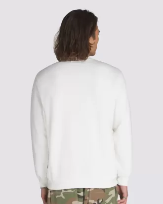 Lockeres Sweatshirt mit Rundhalsausschnitt zum Aufsprühen