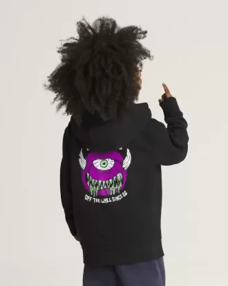 Monster Ball Kapuzenpullover mit durchgehendem Reißverschluss für Kleinkinder