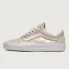 Old Skool Satinschuh mit Schachbrettmuster Old Skool Satinschuh mit Schachbrettmuster