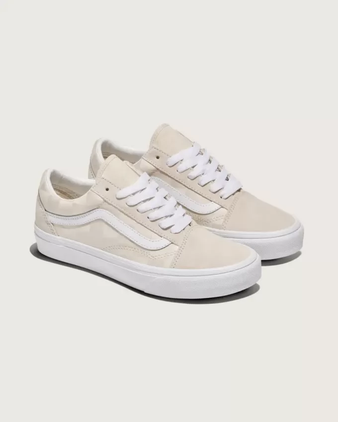 Old Skool Satinschuh mit Schachbrettmuster Old Skool Satinschuh mit Schachbrettmuster