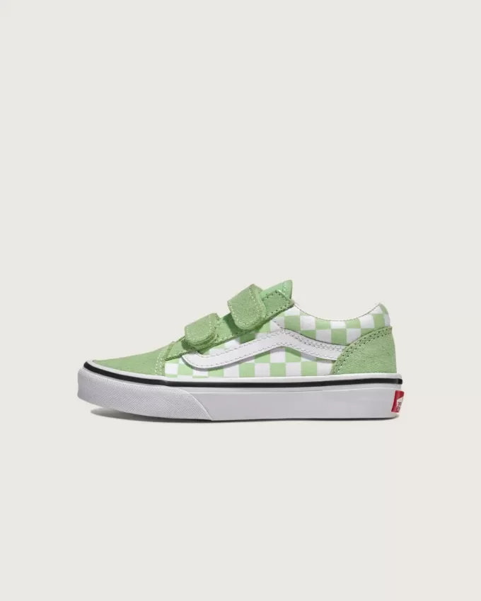 Old Skool V Checkerboard-Schuh für kleine Kinder Old Skool V Checkerboard-Schuh für kleine Kinder