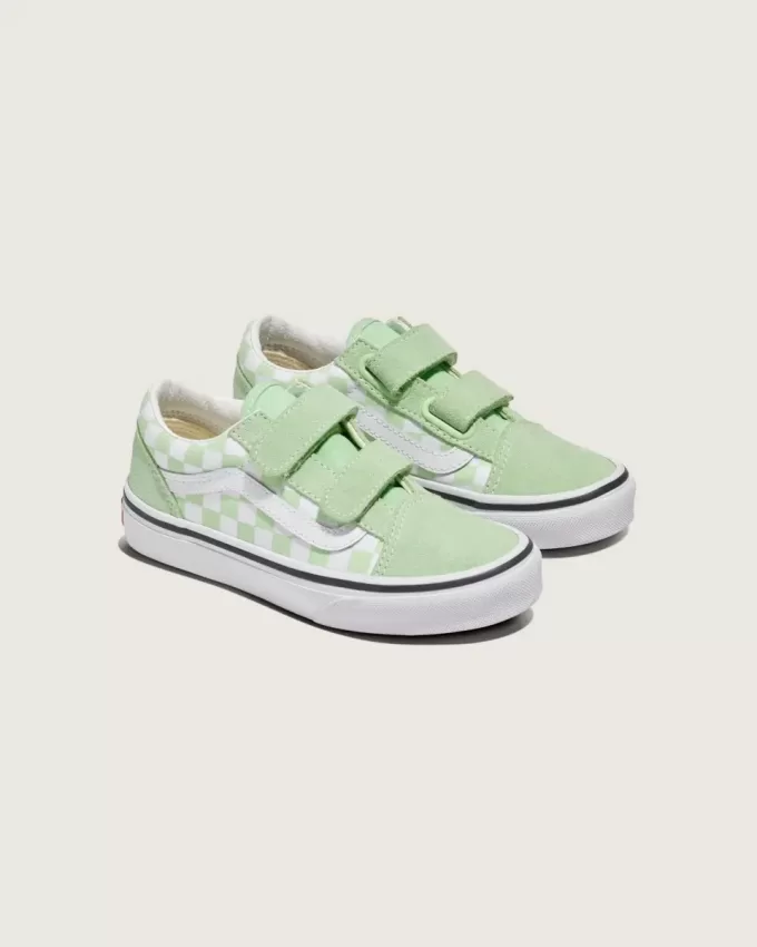 Old Skool V Checkerboard-Schuh für kleine Kinder Old Skool V Checkerboard-Schuh für kleine Kinder