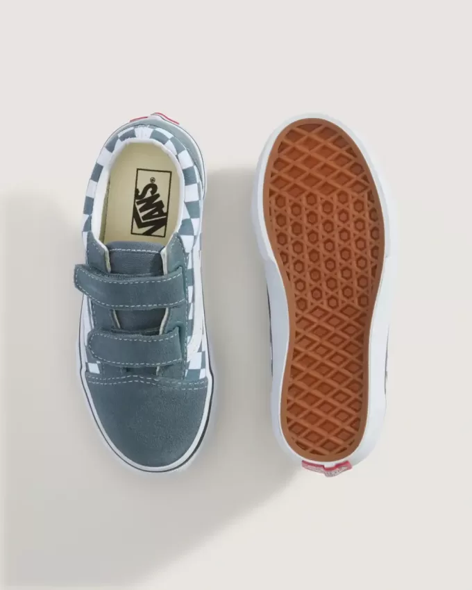 Old Skool V Checkerboard-Schuh für kleine Kinder Old Skool V Checkerboard-Schuh für kleine Kinder