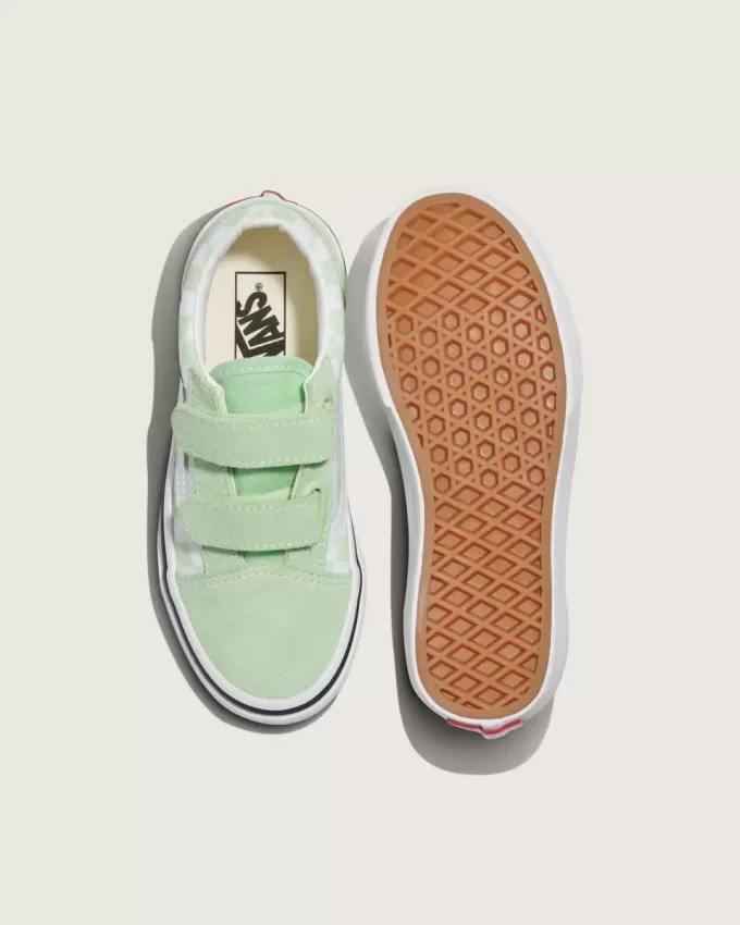 Old Skool V Checkerboard-Schuh für kleine Kinder Old Skool V Checkerboard-Schuh für kleine Kinder
