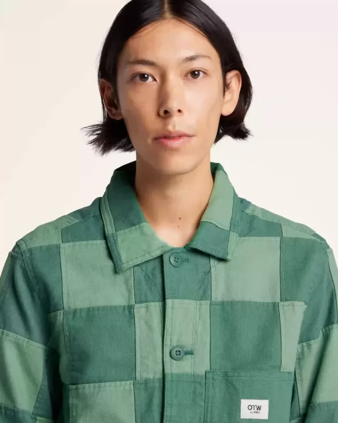 OTW Patchwork-Drill-Arbeitsmantel