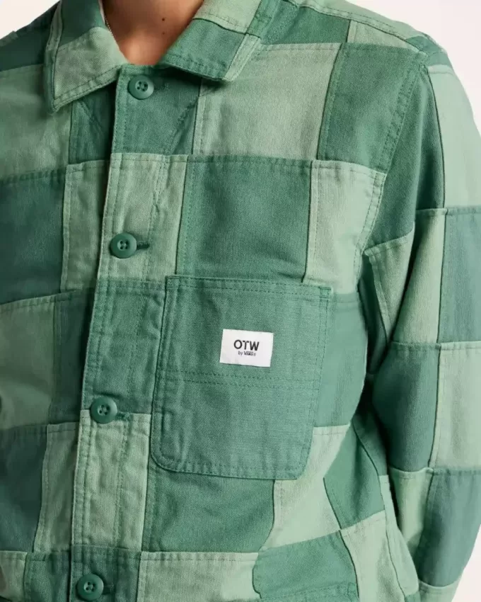 OTW Patchwork-Drill-Arbeitsmantel