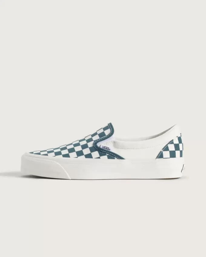 Premium Classic Slip-On-Schuh mit Schachbrettmuster Premium Classic Slip-On-Schuh mit Schachbrettmuster