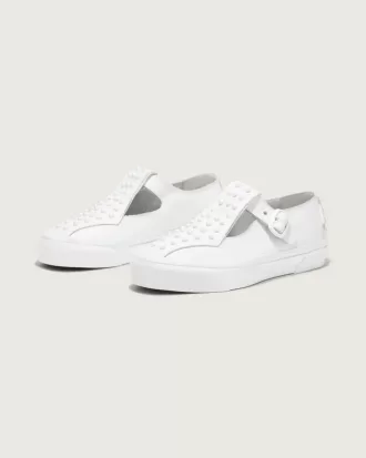Premium Mary Jane-Schuh mit Perlenverzierung