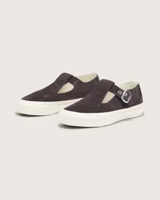 Premium Mary Jane Wildlederschuh