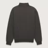 Premium-Sweatshirt mit halbem Reißverschluss