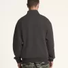 Premium-Sweatshirt mit halbem Reißverschluss