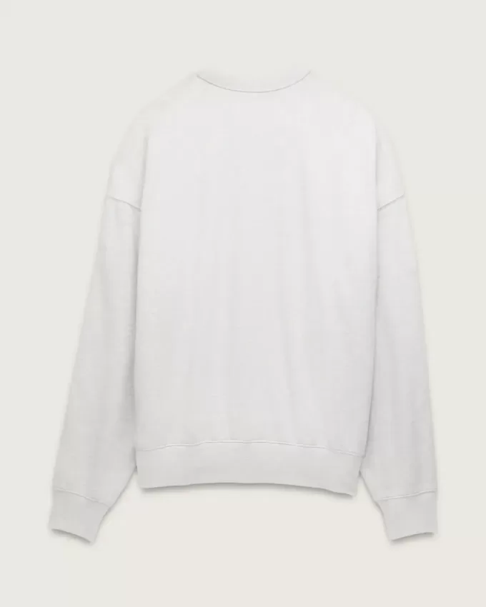 Premium-Sweatshirt mit Rundhalsausschnitt und Logo