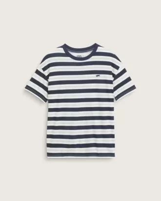 Salton T-Shirt mit Schachbrettstreifen