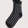Sereno Crew-Socken mit Spitze Sereno Crew-Socken mit Spitze