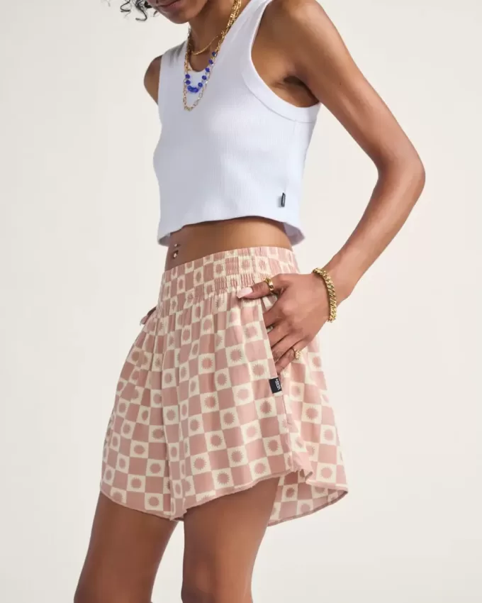 Shorts mit sonnigem Karomuster Shorts mit sonnigem Karomuster