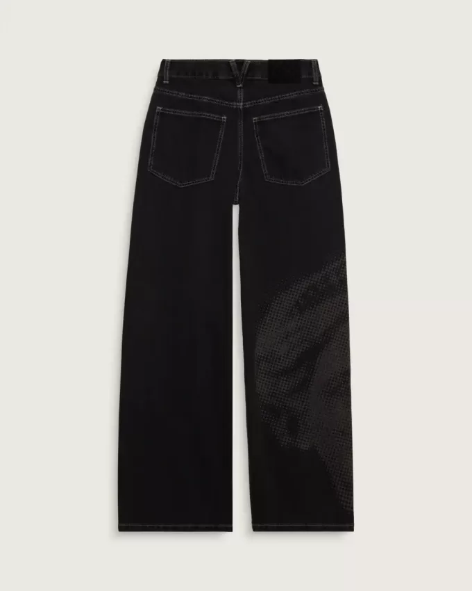 Sirelle 5-Pocket-Denim-Puddle-Hose