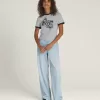 Sirelle 5-Pocket-Denim-Puddle-Hose