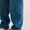 Sirelle bestickte Jeanshose