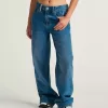 Sirelle bestickte Jeanshose