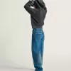 Sirelle bestickte Jeanshose