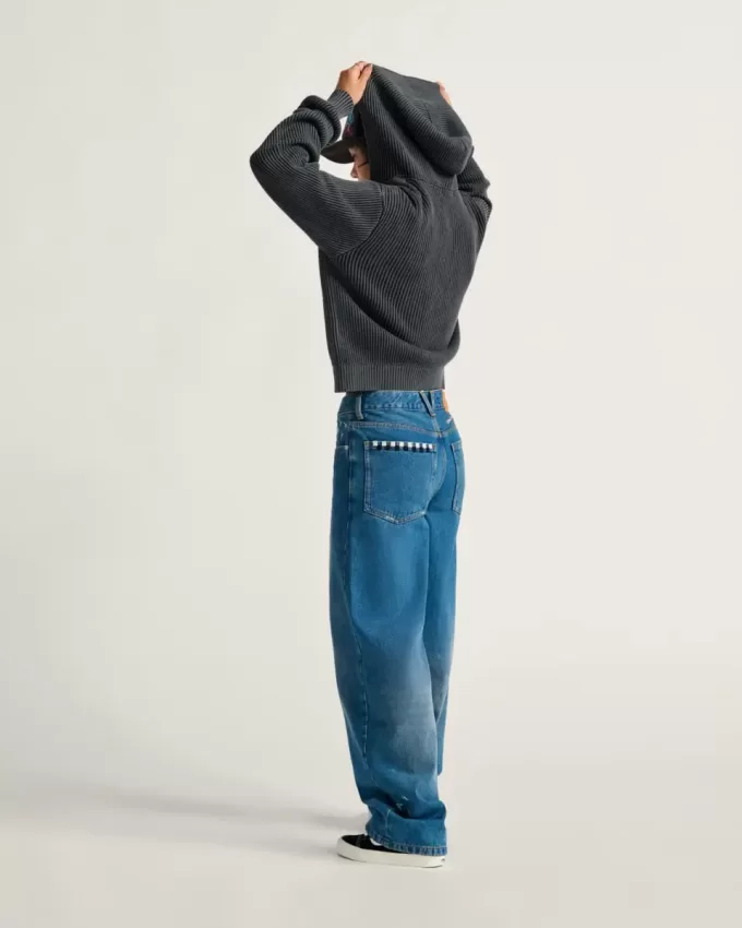 Sirelle bestickte Jeanshose