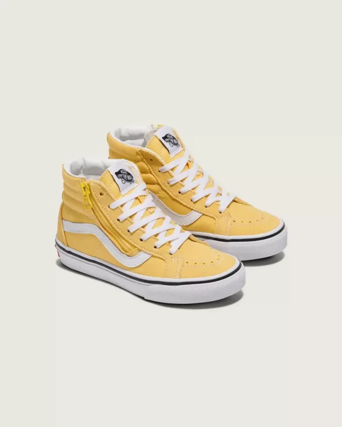SK8-Hi Reissue Schuh mit seitlichem Reißverschluss für kleine Kinder