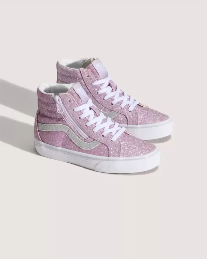Sk8-Hi Schuh mit seitlichem Reißverschluss für Kleinkinder