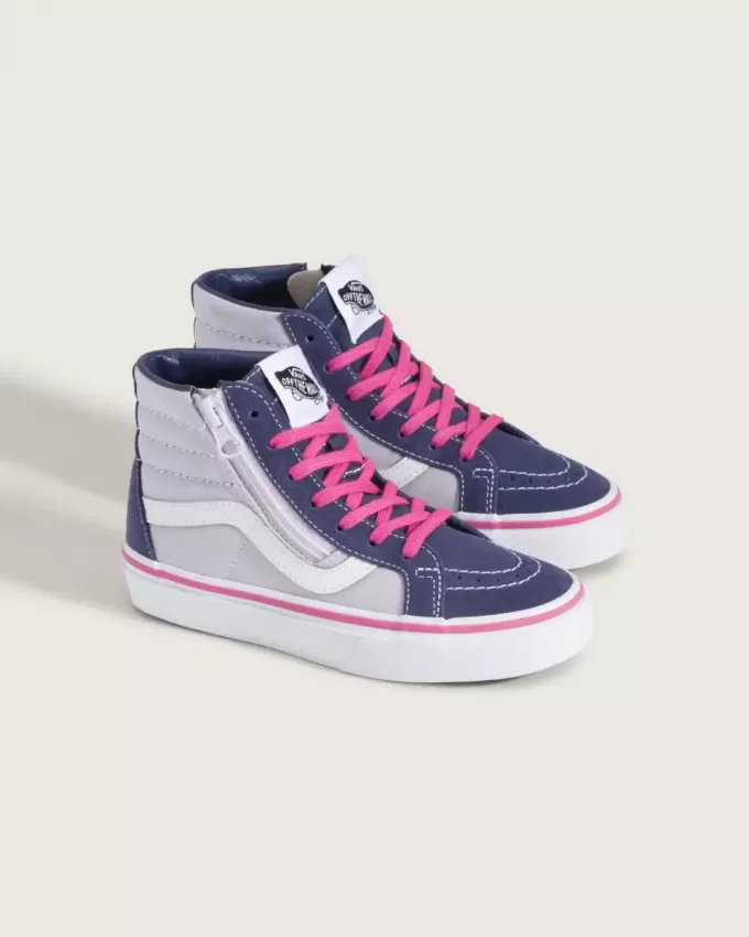Sk8-Hi Schuh mit seitlichem Reißverschluss für Kleinkinder