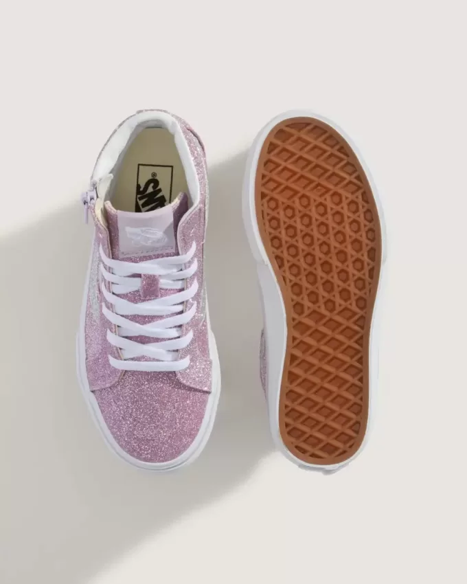 Sk8-Hi Schuh mit seitlichem Reißverschluss für Kleinkinder