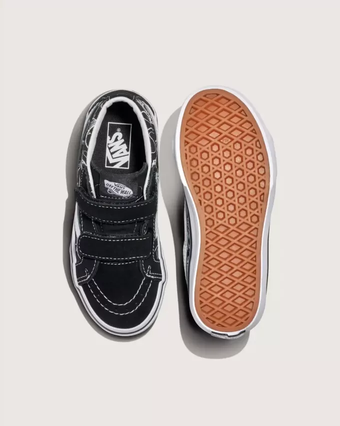 Sk8-Mid Reissue V Skeleton Schuh für kleine Kinder Sk8-Mid Reissue V Skeleton Schuh für kleine Kinder