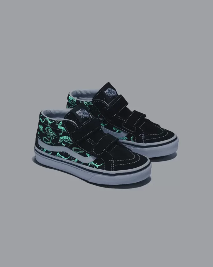 Sk8-Mid Reissue V Skeleton Schuh für kleine Kinder Sk8-Mid Reissue V Skeleton Schuh für kleine Kinder