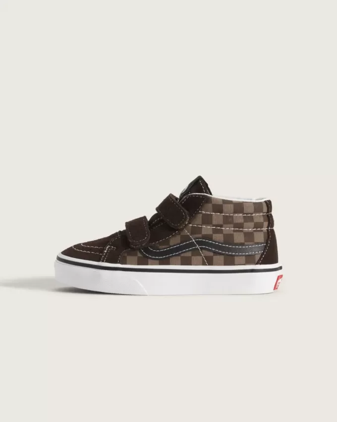 Sk8-Mid V Checkerboard-Schuh für Kleinkinder