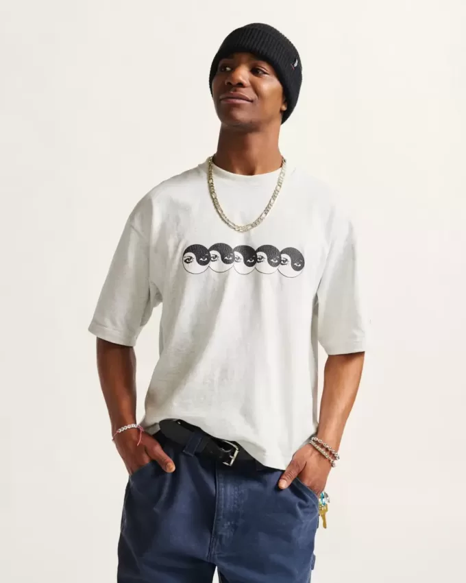 Skate Yin Yang Augen T-Shirt Skate Yin Yang Augen T-Shirt