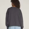 Sweatshirt mit Rundhalsausschnitt und Retro-Isle-Grafik Sweatshirt mit Rundhalsausschnitt und Retro-Isle-Grafik