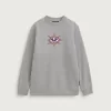 Sweatshirt mit Rundhalsausschnitt und Sternenmuster für Kinder