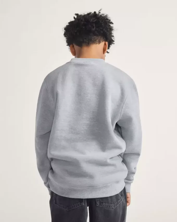 Sweatshirt mit Rundhalsausschnitt und Sternenmuster für Kinder