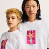 T-Shirt mit Blumendekor T-Shirt mit Blumendekor