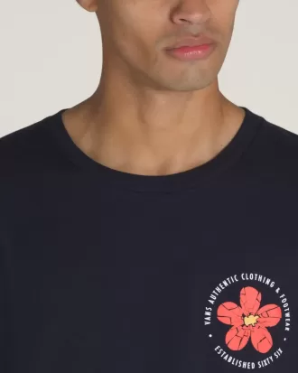 T-Shirt mit geknackter Blume