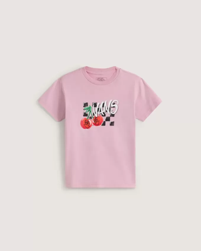 T-Shirt mit Kirschen-Muster für kleine Kinder T-Shirt mit Kirschen-Muster für kleine Kinder