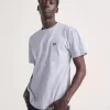 T-Shirt mit Logo auf der linken Brust T-Shirt mit Logo auf der linken Brust