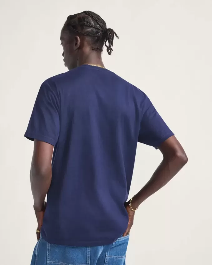 T-Shirt mit Logo auf der linken Brust