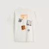 T-Shirt mit Punk-Patch T-Shirt mit Punk-Patch