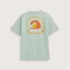 T-Shirt mit Wellen-Motiv T-Shirt mit Wellen-Motiv
