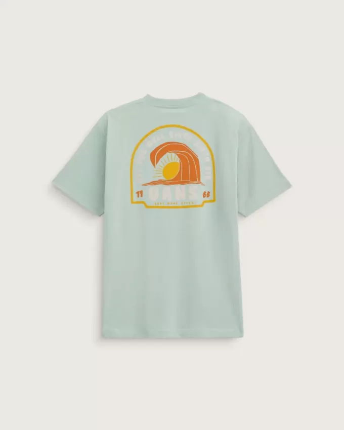 T-Shirt mit Wellen-Motiv T-Shirt mit Wellen-Motiv
