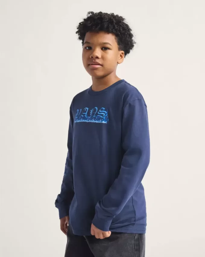 Vans Inferno Langarm-T-Shirt für Kinder Vans Inferno Langarm-T-Shirt für Kinder