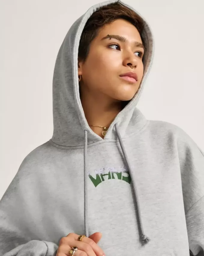 Weltfrieden Retro Hoodie